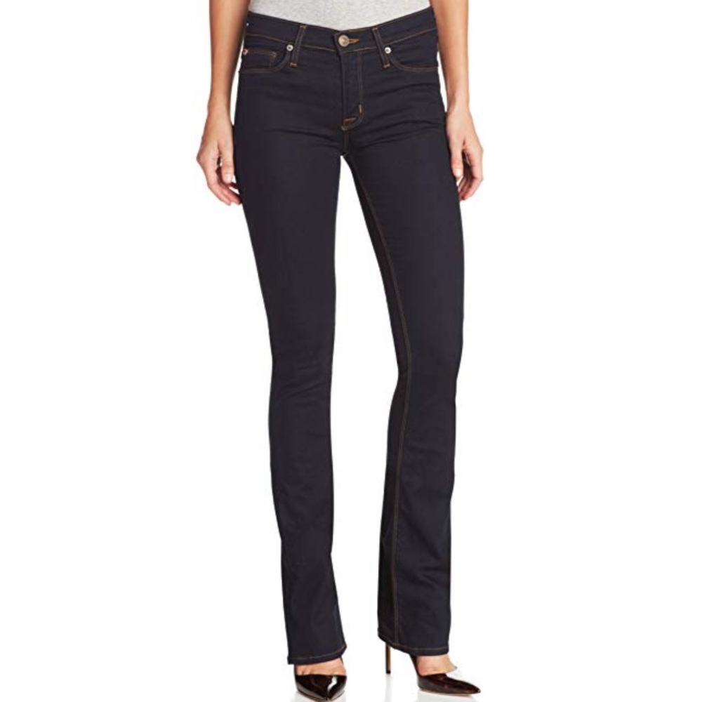 Hudson Midrise Elle Baby Boot Jeans